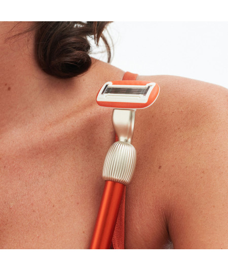 fler-the-razor-starter-set-sicily-cuchilla-aluminio-cabezal-soporte